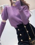 GORUNRUN-Ins Style Street Fashion Cropped Removable Sleeve Sweater