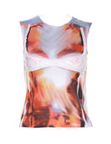 GORUNRUN-Ins Style Street Fashion Tie Dye Bra Print Tank Top For