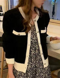 GORUNRUN-Ins Style Street Fashion Button Thin Sweater Knitted Cardigan Jacket  s